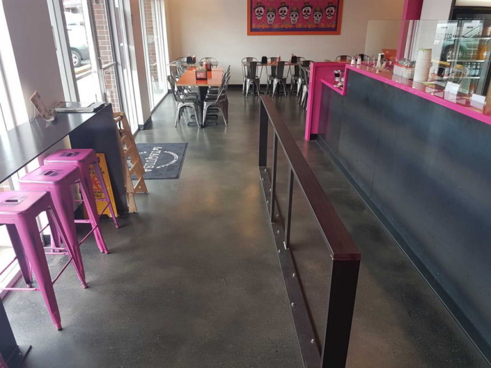 La-Taquisa-Epoxy-Floor-5 Epoxy concrete floor coating at La Taquisa