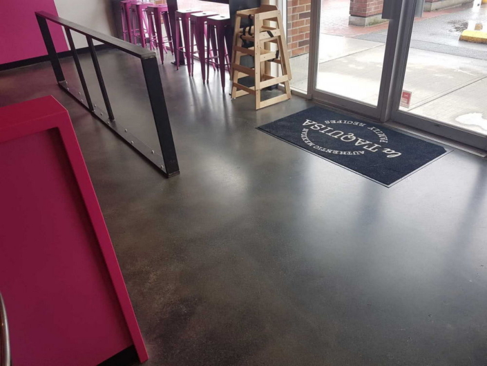 La-Taquisa-Epoxy-Floor-7 Epoxy concrete floor coating at La Taquisa