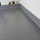 Urethane floor coating at Comox Recreation Centre 