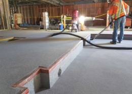 Epoxy flooring at Nanaimo Volkswagen