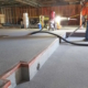 Epoxy flooring at Nanaimo Volkswagen