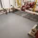 Epoxy floor coating at Lakeview Elementary