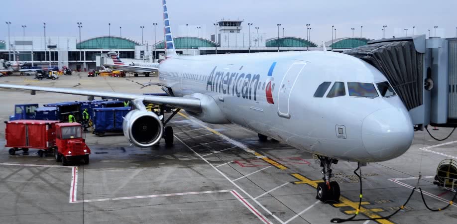 photo of american airlines aircraft