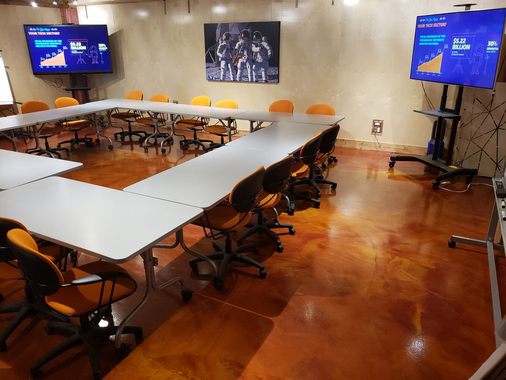 Metallic epoxy urethane coating - Fort Techtoria